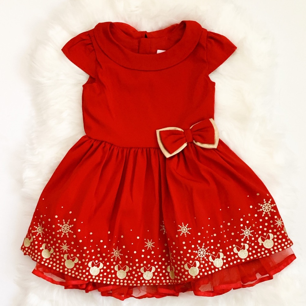 Disney Red Holiday Dress